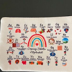 Alphabet Coping Skills Pouch